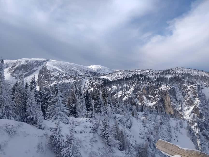 Vienna: Relaxed Alpine Snowshoe Experience Guide & Transfer - Leaving Vienna for the Rax mountains