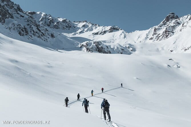 Yurt Based Shymbulak 4-day ski-touring and split-boarding trip - Three nights in a heated yurt at 3,163 meters